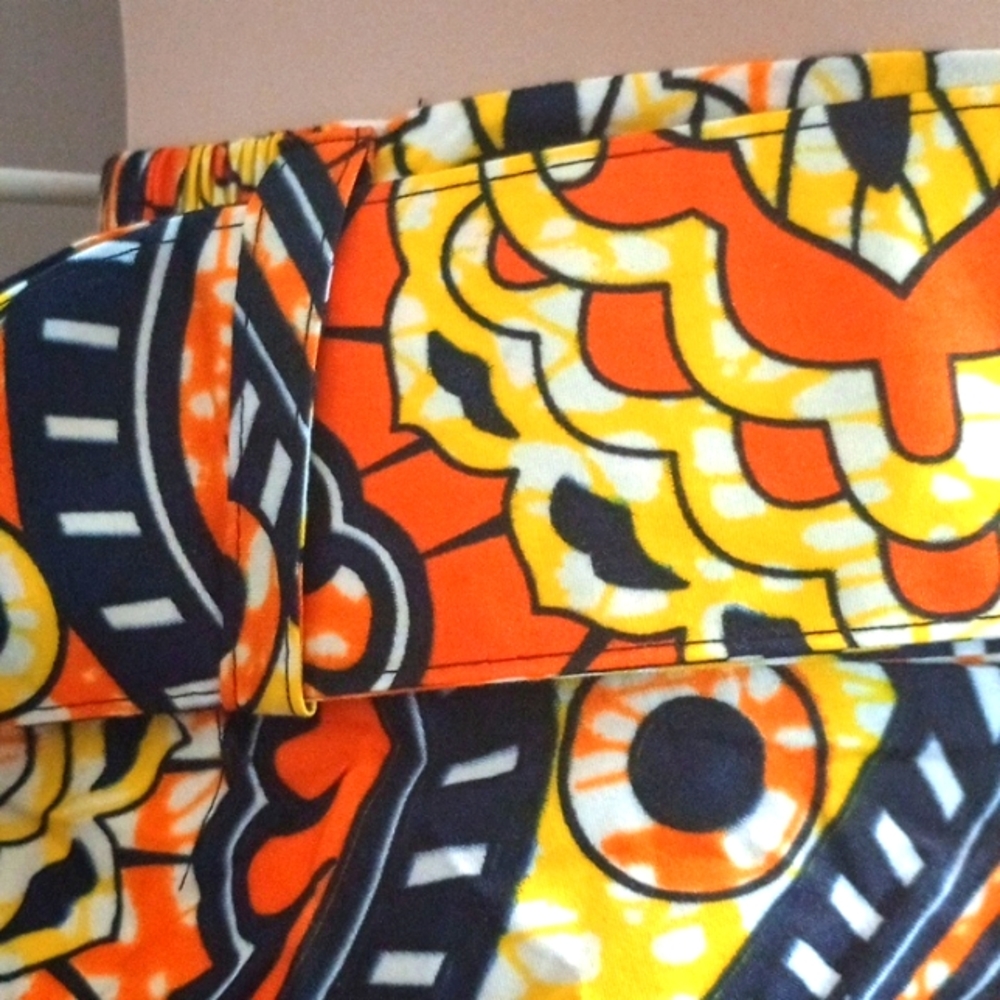 African print skirt - Picture 6 of 7
